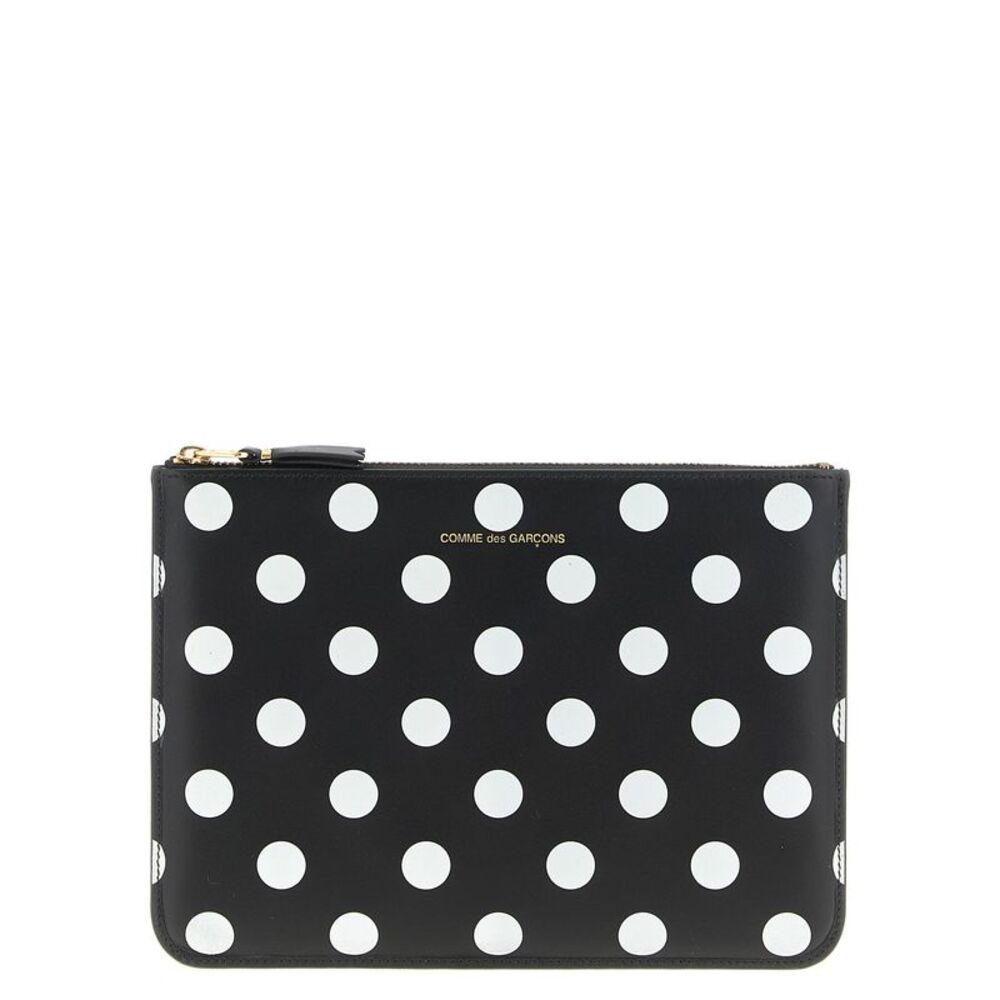 Comme Des Garçons Wallet Unisex 'Polka Dots Printed' Wallet